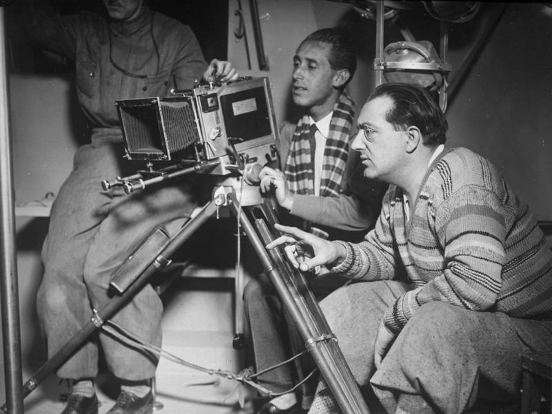 Fritz Lang bei Dreharbeiten © Bundesarchiv_102-08538\Wikimedia Fritz Lang bei Dreharbeiten