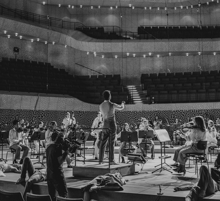 Im Großen Saal der Elbphilharmonie