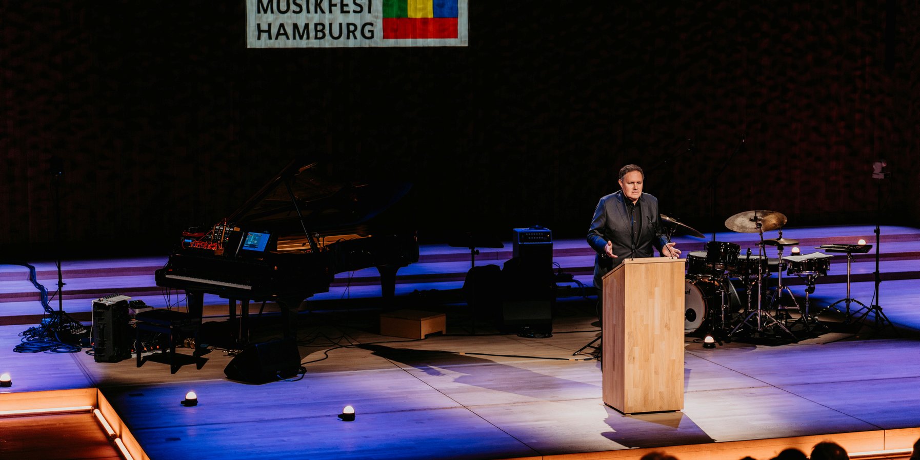 Carsten Brosda beim Festakt zur Eröffnung des Internationalen Musikfests Hamburg 2025