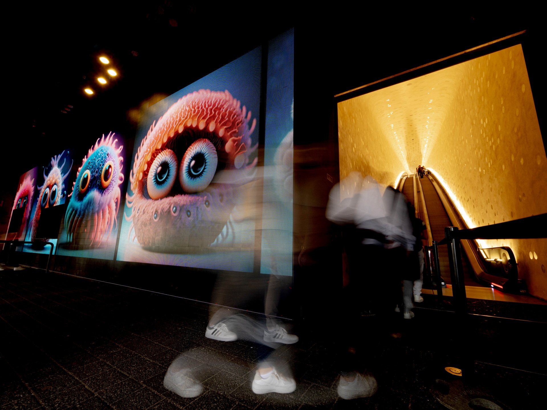 The City Digital Skin Art Festival on the Elbphilharmonie's Media