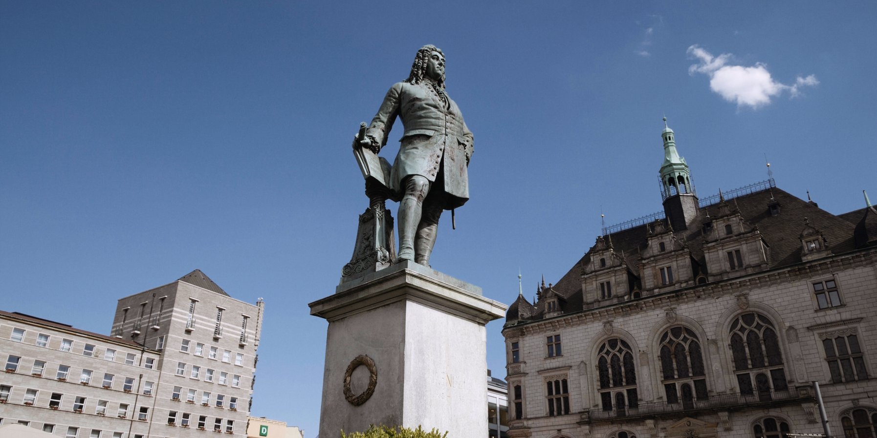 Händel-Statue