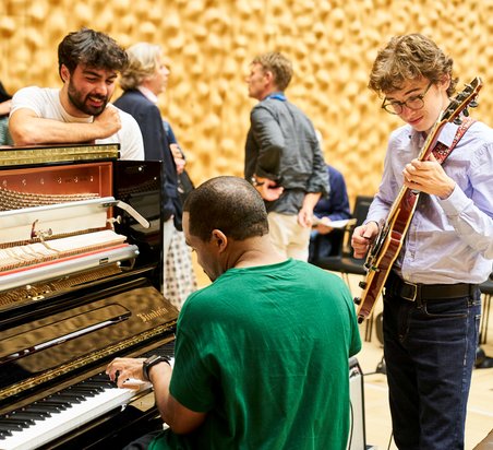 Proben / Elbphilharmonie Jazz Academy 2023