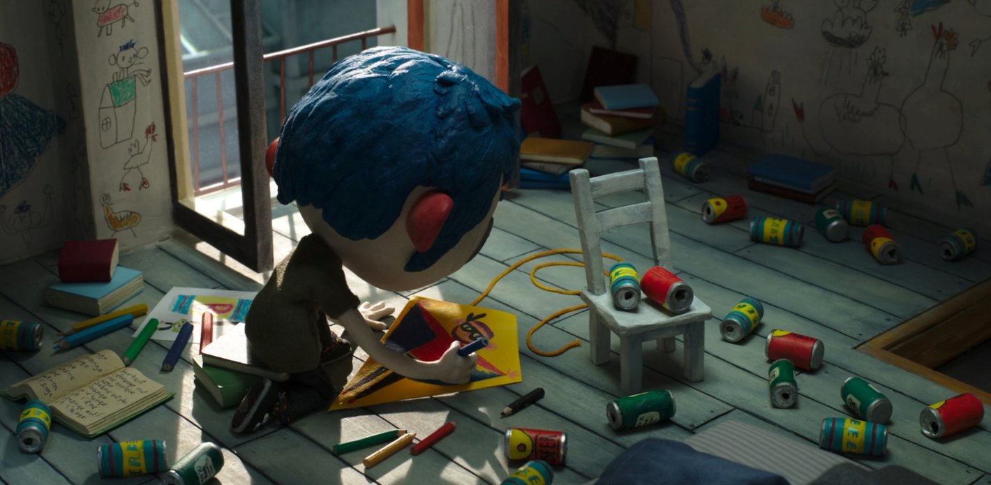 From the movie »Ma vie de Courgette«