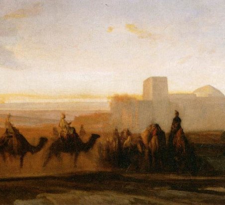 Alexandre-Gabriel Decamps: The Caravan (ca. 1854)