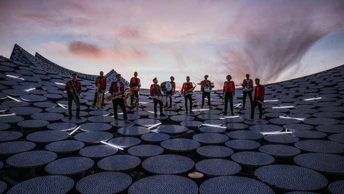 Elbphilharmonie Sessions: Meute auf dem Dach