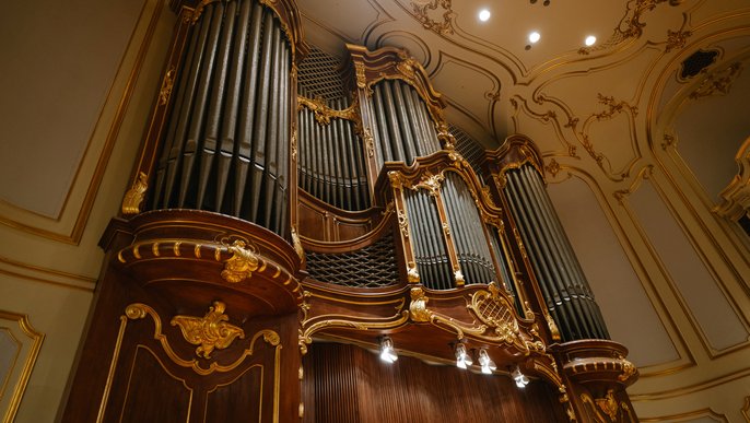Die Orgel der Laeiszhalle