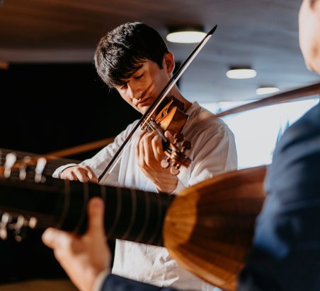 »Elbphilharmonie Session« mit Théotime Langlois de Swarte und Thomas Dunford