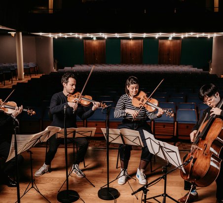 »Elbphilharmonie Session« mit dem Quatuor Ébène