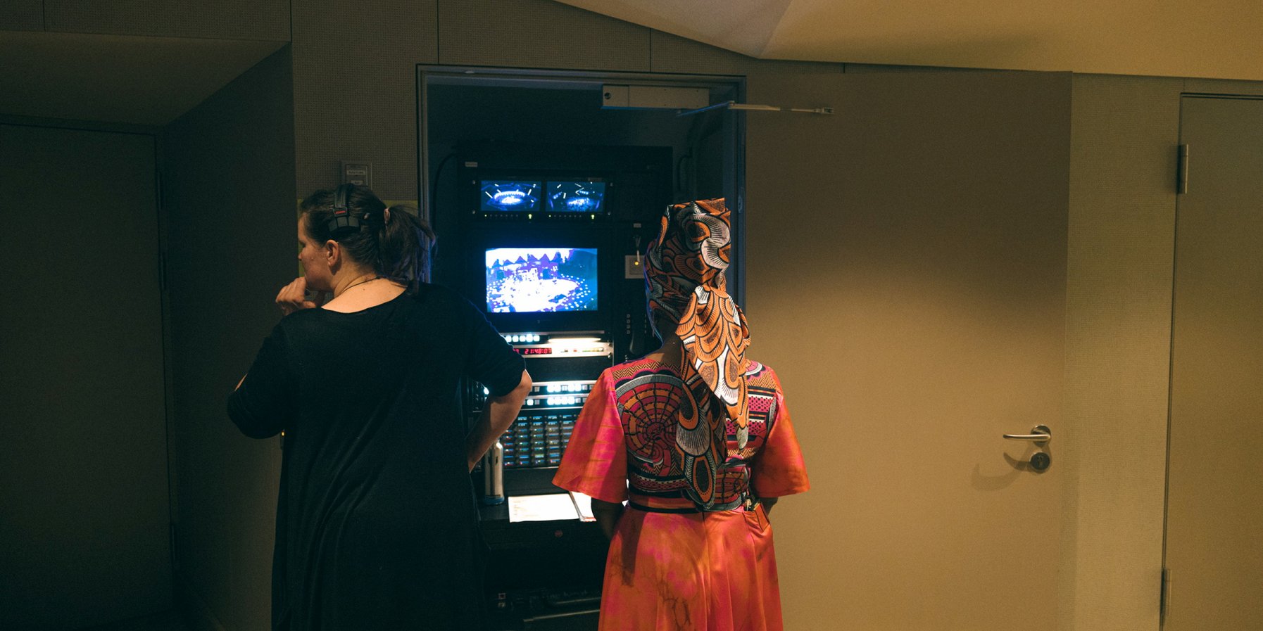 Angélique Kidjo Backstage