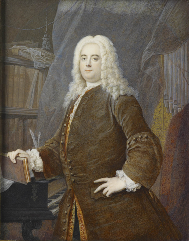 Georg Friedrich Händel: Gemälde von Georg Andreas Wolfgang nach Thomas Hudson / Royal Collection