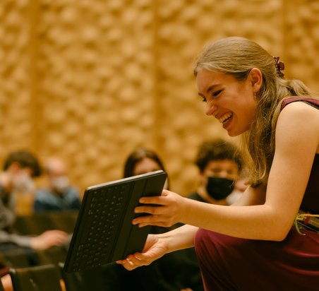 Lucie Horsch bei »ZukunftsMusik«