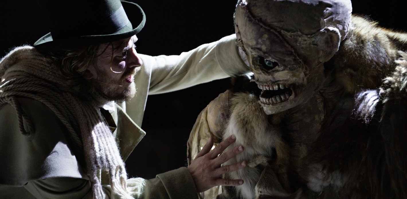 David Berger als Frankenstein