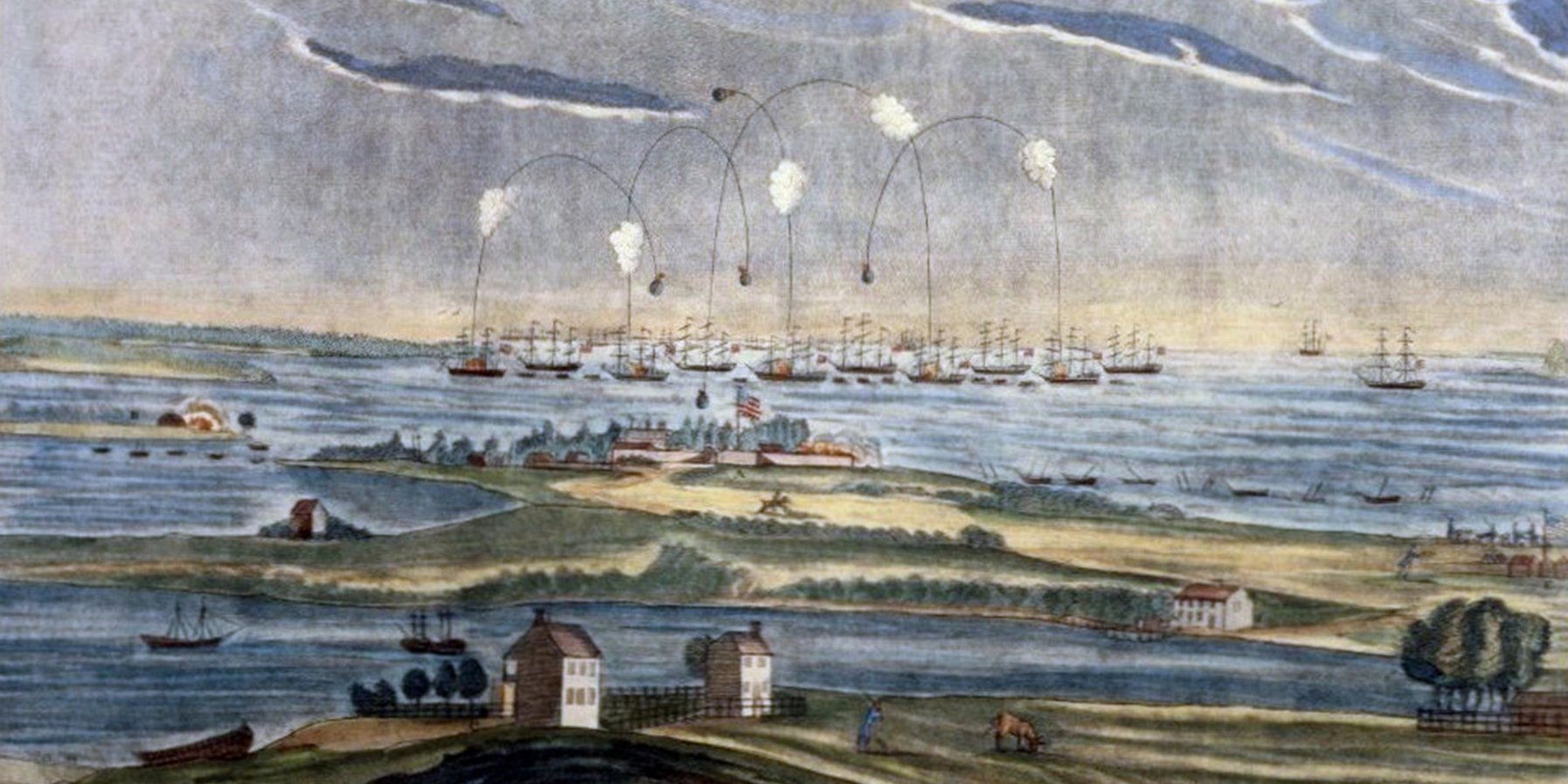 Die Bombardierung von Fort McHenry