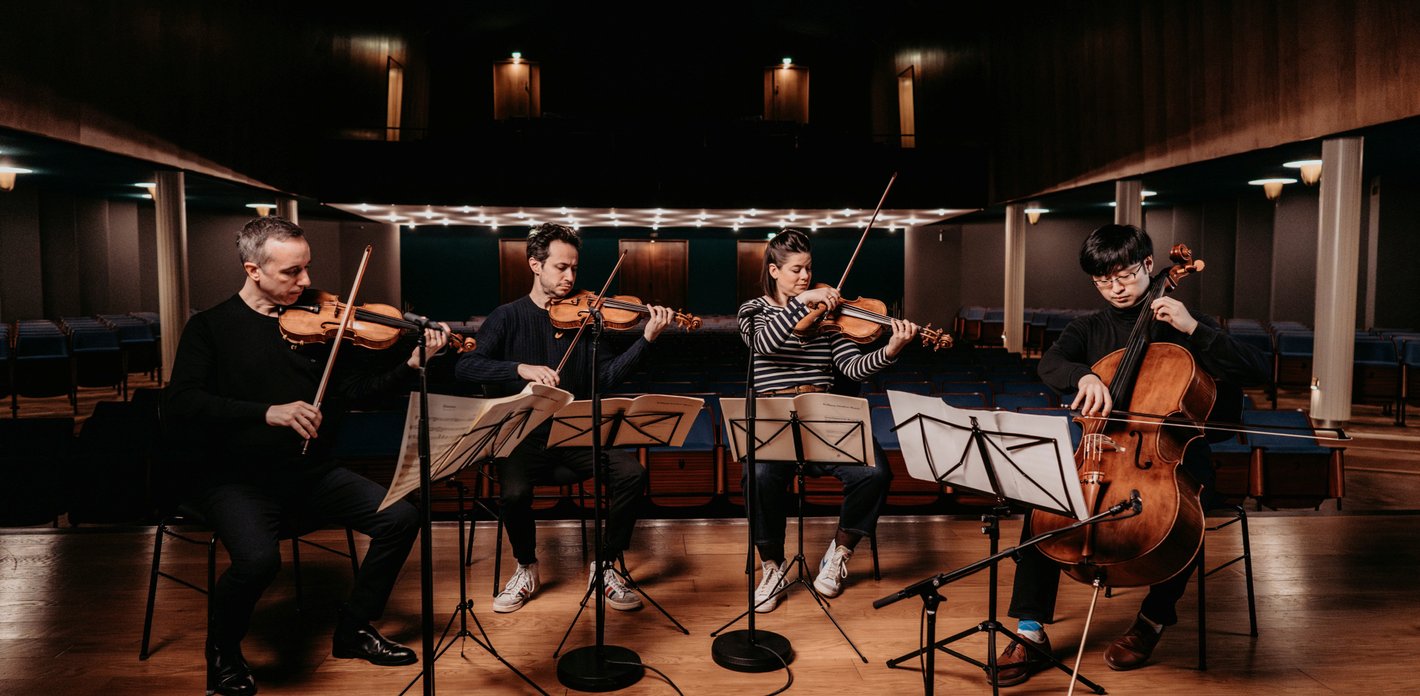 »Elbphilharmonie Session« mit dem Quatuor Ébène