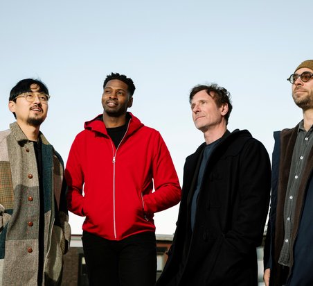 Aaron Parks Little Big: Jongkuk Kim, David Ginyard, Greg Tuohey, Aaron Parks (v.l.n.r.)