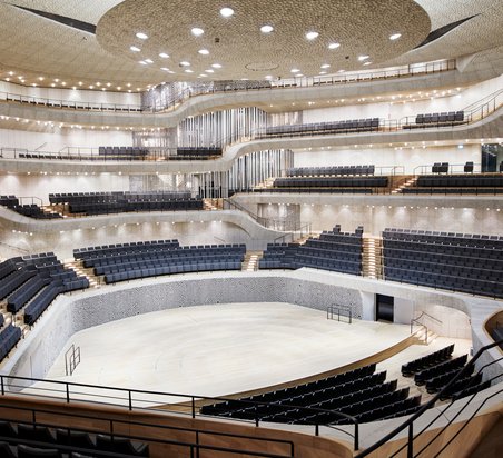 Der Große Saal der Elbphilharmonie