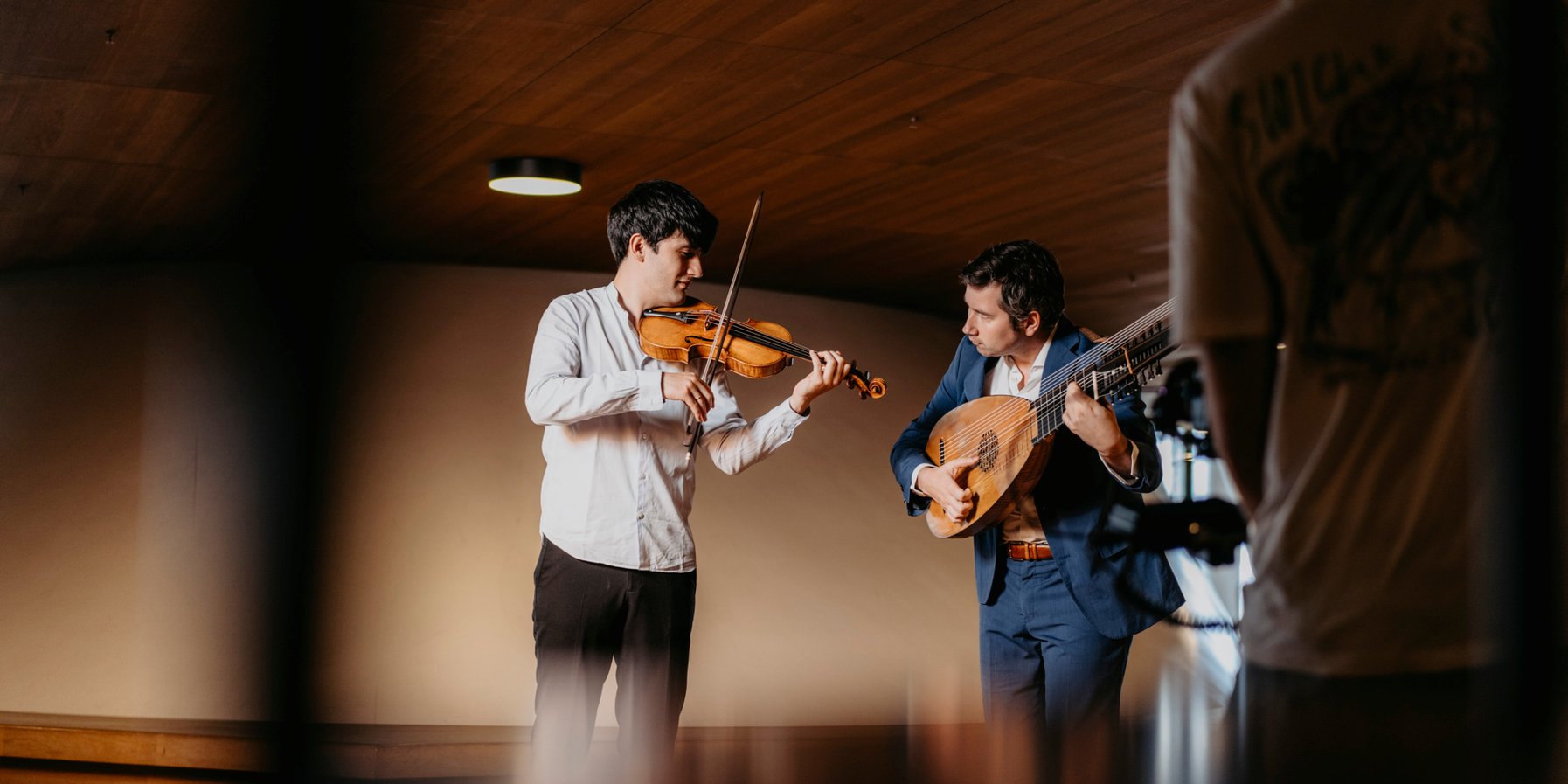 »Elbphilharmonie Session« mit Théotime Langlois de Swarte und Thomas Dunford