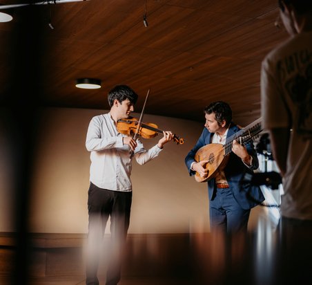 »Elbphilharmonie Session« mit Théotime Langlois de Swarte und Thomas Dunford